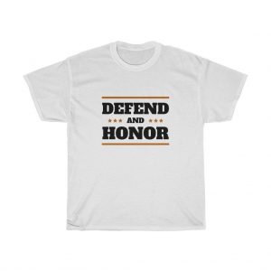 Defend & Honor Mens /  Unisex Heavy Cotton Tee